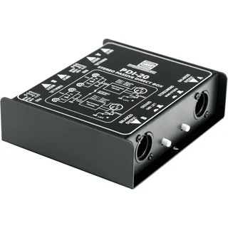 Pronomic PDI-20 passive Stereo-DI-Box