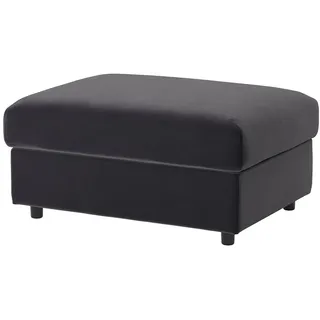 IKEA VIMLE Bezug für Hocker mit Aufb. Djuparp dunkelgrau Djuparp dunkelgrau