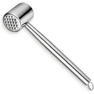 Fleischklopfer Aus Edelstahl, Doppelseitiger Hammer Für Rindfleisch, Hähnchen Und Schnitzel, Robustes Und Effizientes Küchengerät