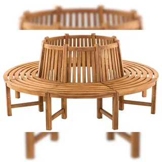 CLP Baumbank Novum 200 x 90 x 200 cm Teak