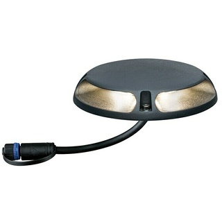 Paulmann Plug & Shine LED-Außenleuchte  (6 W, Warmweiß, IP67, Ø x H: 16 x 3,2 cm)