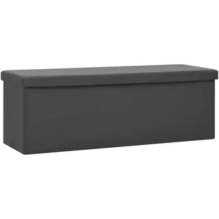 vidaXL Sitzbank Truhenbank Grau 110 x 40 x 48 cm