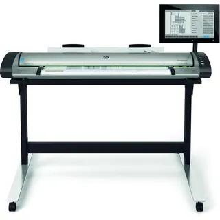 HP SD Pro 2 - Rollen-Scanner - Contact Image Sensor (CIS) - max. Tastweite: 44" - 1200 dpi x 1200 dpi - USB 2.0, Gigabit LAN, USB 3.2 Gen 1 - Bunde...