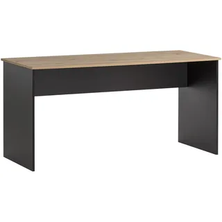 Schildmeyer Schreibtisch Aino Eiche Nachbildung / Schwarz