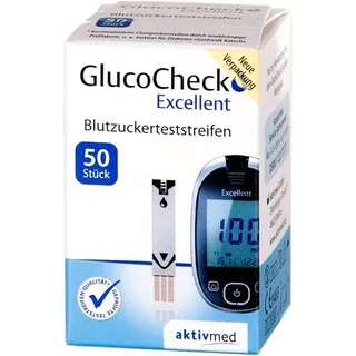 aktivmed GlucoCheck Excellent Teststreifen 50 st
