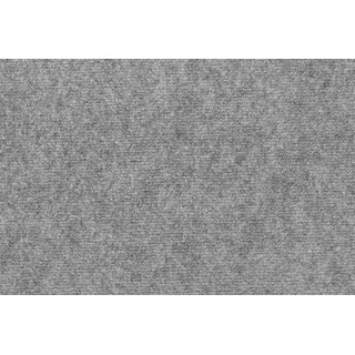andiamo Teppichboden Milo - einfach zu verlegen - Auslegware Teppichboden - Meterware Bodenbelag in feiner Rippenstruktur - mit Trittschalldämmung - leicht zu reinigen 200 x 300 cm Grau