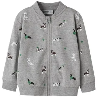 NAME IT Sweatjacke 'Naris' in grau | Gr.: 92