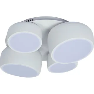 NÄVE ELIORA 4er LED Deckenleuchte 48 cm weiß Metall