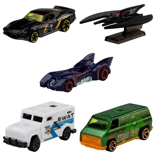 Hot Wheels Hot Wheels: Spielzeugautos: Batman 5er-Set