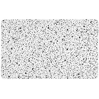 Ricolor Brettchen Granit, Melamin, Schwarz/Weiß, 23.5 x 14.5 x 1 cm