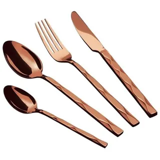 BerlingerHaus Cutlery set 24 pcs GLOSSY ROSEGOLD BH-2621, Besteck, Kupfer