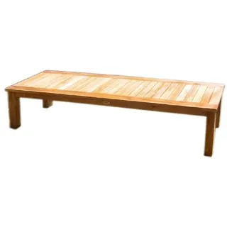Lex Premium Teak Parkbank Gartenbank Sitzbank Gartenmöbel Holzbank nachhaltig 200cm : 200 cm