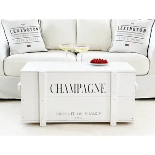 Truhe Couchtisch Holz massiv Wohnzimmertisch Truhentisch Kiste vintage shabby M