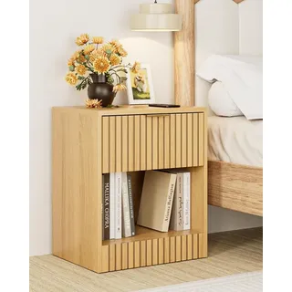 Holz-Nachttisch mit Schublade für Kinder