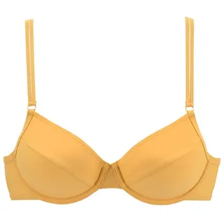S.Oliver Bügel-Bikini-Top Damen gelb Gr.38 Cup E