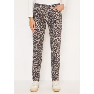 Cecil Comfort-fit-Jeans CECIL, Damen, Gr. 33, Länge 32, beige (sandalwood beige), Jeans, 81% Baumwolle, 17% Polyester, 2% Elasthan, lang, Jeans, 5-Pocket-Style