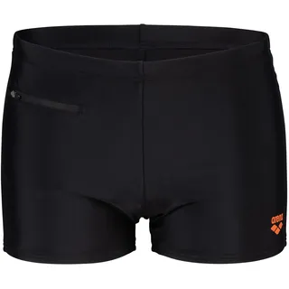 Arena Zip Kastenbadehose Schwarz 9