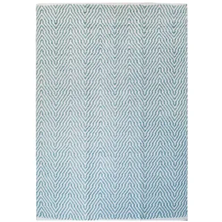 Kayoom Aperitif 410 Webteppich 160 x 230 cm Türkis