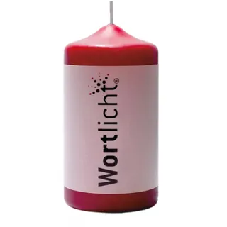 WORTLICHT - ICH LIEBE DICH WEIL... SPRECHENDE KERZE