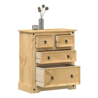 vidaXL Kommode Corona 80x43x91 cm Massivholz Kiefer