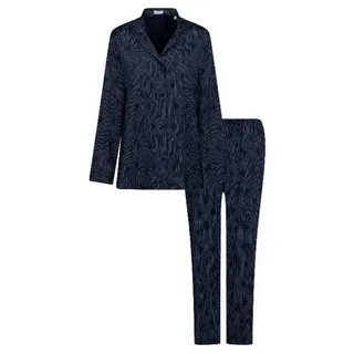 seidensticker Pyjama Set (Oberteil + Hose) 12.520800 blau S (36)