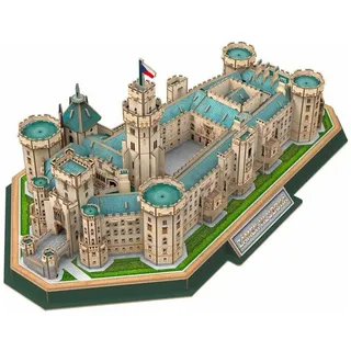 sparkys 3D-Puzzle CUBICFUN 3D-Puzzle Schloss Hluboká 158 Teile, Puzzleteile