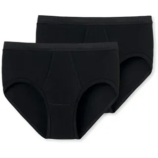 SCHIESSER Original Classics Slip schwarz 4XL 2er Pack