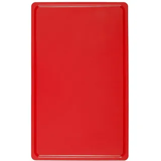 CandL TPU-Schneidbretter GN 1/1 / Gastronomie/Schneidbrett/HACCP-Standard/Profi-Schneidbrett/Schneidunterlage/Kunststoff-Schneidbrett (red)