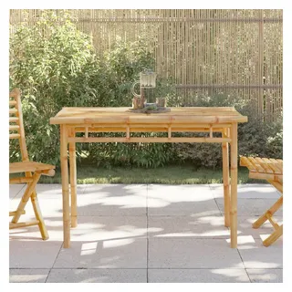 vidaXL Garten-Esstisch 110x55x75 cm Bambus