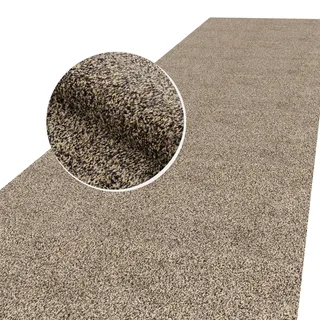 ANRO Schmutzfangmatte Teppich Läufer Flurläufer Bodenbelag Schmutzfangläufer Sauberlaufmatte Meterware Dover Beige 260x100cm
