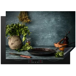 onlywow Herdabdeckplatte 75x52 cm Petrol