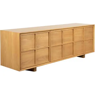 ZUIVER Sideboard Raster Low Esche Natur
