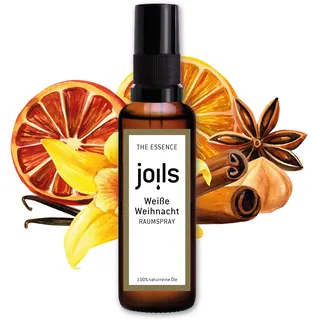 JOILS® Raumspray WEISSE WEIHNACHT | 100% naturreines ätherisches Öl, 50ml, Raumduft für Zuhause, Büro & Unterwegs...