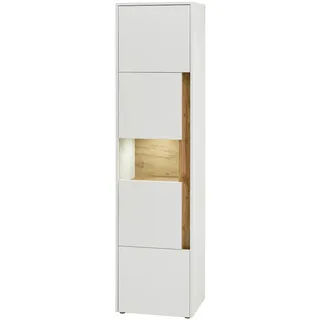 furn.design Center Aktenschrank 50 x 40 x 200 cm weiß
