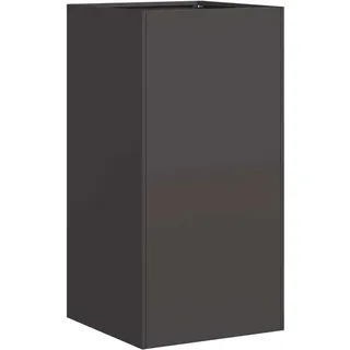 vidaXL Pflanzkübel 40 x 40 x 80 cm Schwarz
