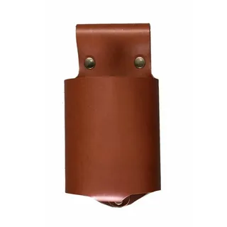 Monolith Flaschenhalter 8 cm Büffelleder braun