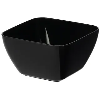 MONOUSO - Servierschüssel Plastik schwarz 75ml 5x5x3cm (200 Stück)