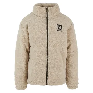 Karl Kani Retro Teddy Puffer Jacket beige M