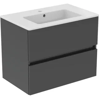 Ideal Standard Eurovit+ Schrank mit Waschtisch, 2 Auszüge, R0573TI,