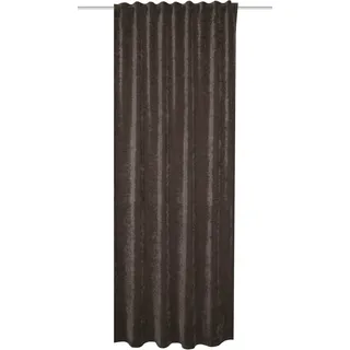HOMEbasics WOLLY Thermovorhang Ösen 135 x 225 cm Grau 1 St