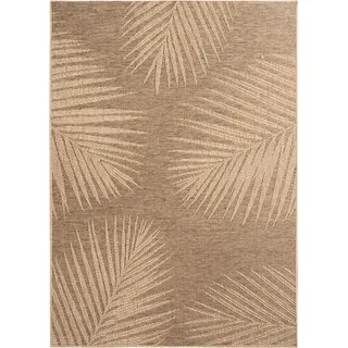 KADIMA DESIGN ARLBERG Hochflorteppich 80 x 150 cm Braun