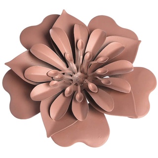 Blume BLOSSOM Metall ca.8,5cm, rosa