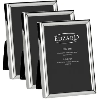 Edzard Genua 3er Set silber 6x9 cm