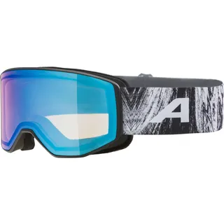 Alpina Venet Q-Lite Skibrille Unisex schwarz one size)