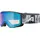 Skibrille Unisex schwarz one size