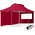 3 x 6 m inkl. 2 Seitenteile rot 59152