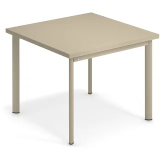 Emu Star Gartentisch 90 x 90 x 75 cm Schwarz
