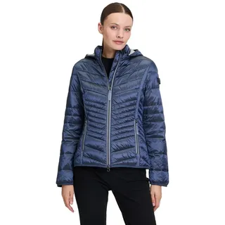 Betty Barclay Outdoorjacke Betty Barclay Outdoorjacke mit abnehmbarer Kapuze blau 46