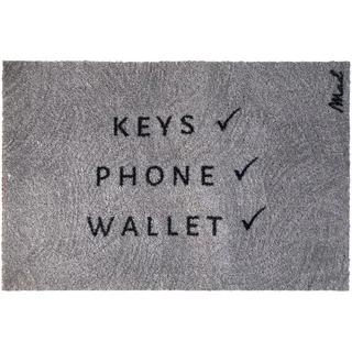 Mad About Mats Brick 50 x 75 cm Grau