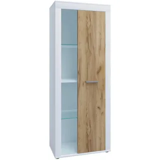 VCM Vitrine Usilo 60 x 35 x 159 cm Mehrfarbig